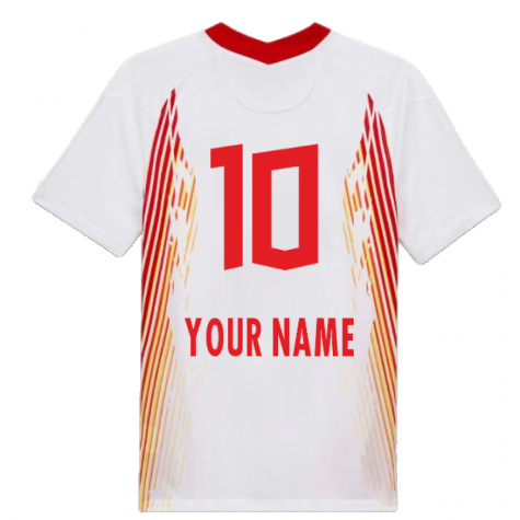 Red Bull Leipzig 2020-21 Home Shirt ((Excellent) S) (Your Name)