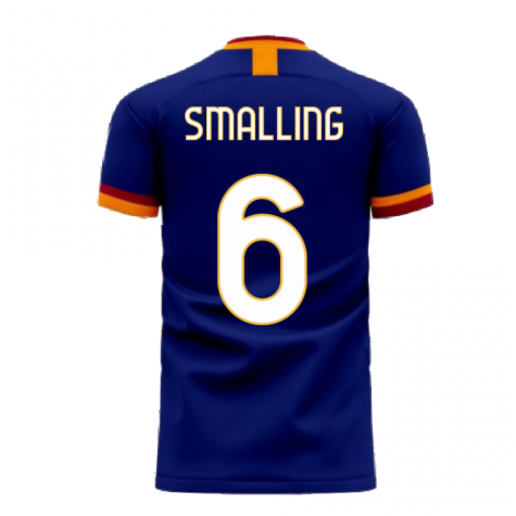 Roma 2025-2026 Third Concept Football Kit (Libero) (SMALLING 6) - Baby