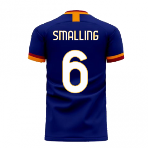 Roma 2023-2024 Third Concept Football Kit (Libero) (SMALLING 6) - Little Boys