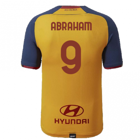 Roma 2021-22 Third Shirt ((Excellent) S) (ABRAHAM 9)