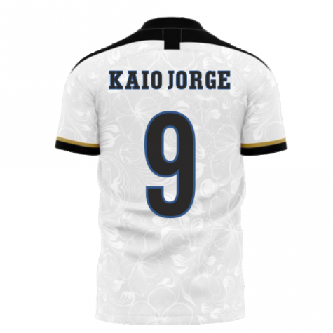 Santos 2023-2024 Home Concept Football Kit (Libero) (KAIO JORGE 9) - Baby