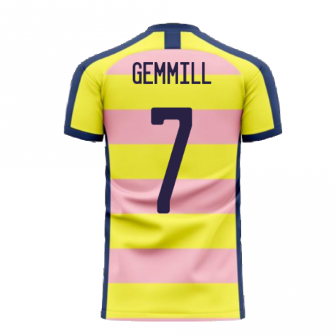 Scotland 2025-2026 Away Concept Football Kit (Libero) (GEMMILL 7) - Kids