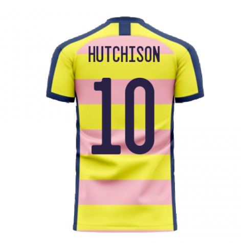 Scotland 2023-2024 Away Concept Football Kit (Libero) (HUTCHISON 10) - Adult Long Sleeve