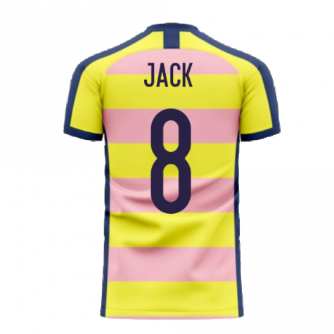 Scotland 2025-2026 Away Concept Football Kit (Libero) (Jack 8) - Womens