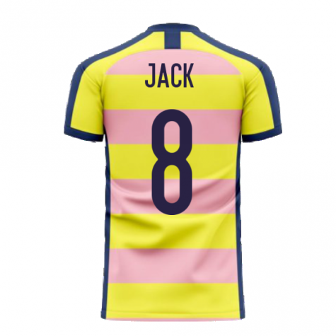 Scotland 2023-2024 Away Concept Football Kit (Libero) (Jack 8) - Baby