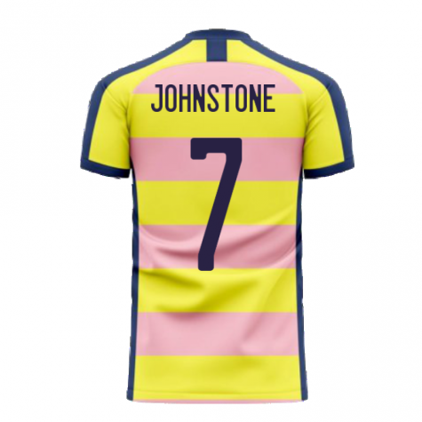 Scotland 2023-2024 Away Concept Football Kit (Libero) (JOHNSTONE 7) - Adult Long Sleeve