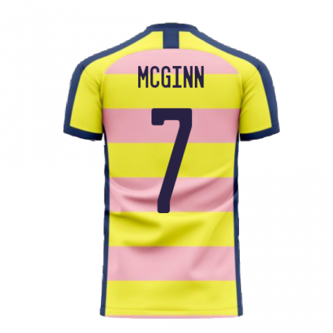 Scotland 2023-2024 Away Concept Football Kit (Libero) (McGinn 7) - Kids (Long Sleeve)