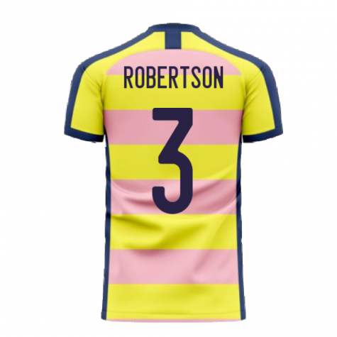 Scotland 2023-2024 Away Concept Football Kit (Libero) (ROBERTSON 3) - Little Boys