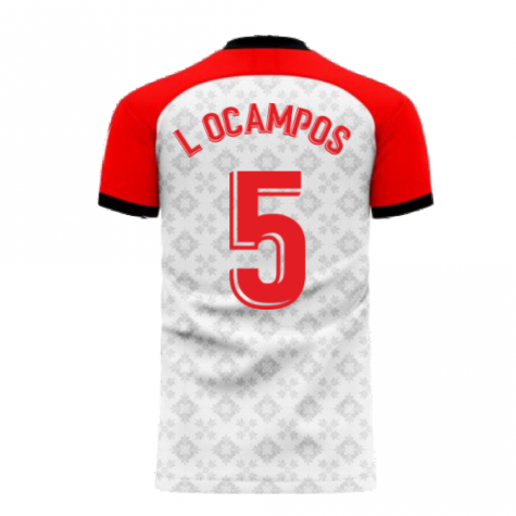 Seville 2023-2024 Home Concept Football Kit (Libero) (L. OCAMPOS 5)