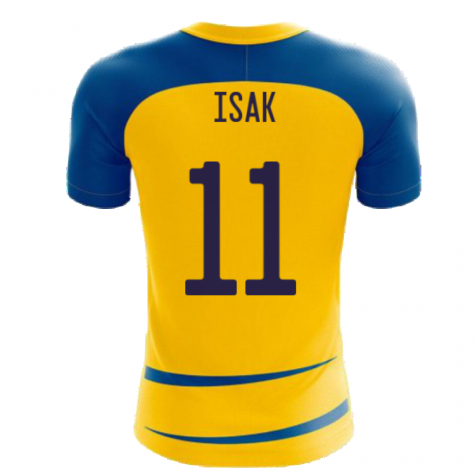 Sweden 2023-2024 Home Concept Football Kit (Airo) (ISAK 11)