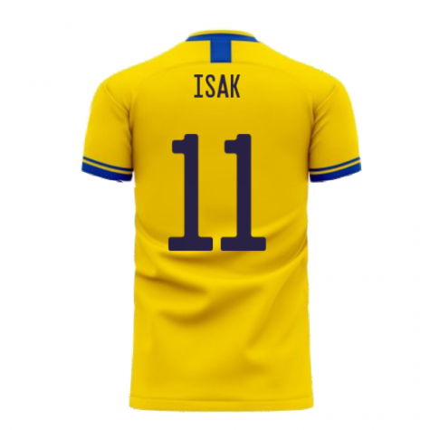 Sweden 2025-2026 Home Concept Football Kit (Libero) (ISAK 11)
