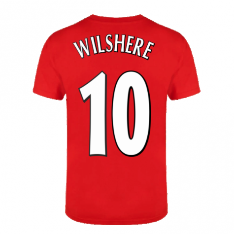 The Invincibles 49 Unbeaten T-Shirt (Red) (WILSHERE 10)