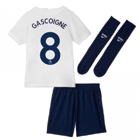Tottenham 2021-2022 Little Boys Home Mini Kit (GASCOIGNE 8)