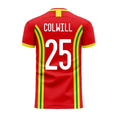 Wales 2025-2026 Home Concept Football Kit (Libero) (COLWILL 25)