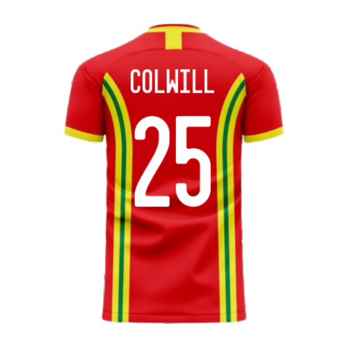 Wales 2024-2025 Home Concept Football Kit (Libero) (COLWILL 25)