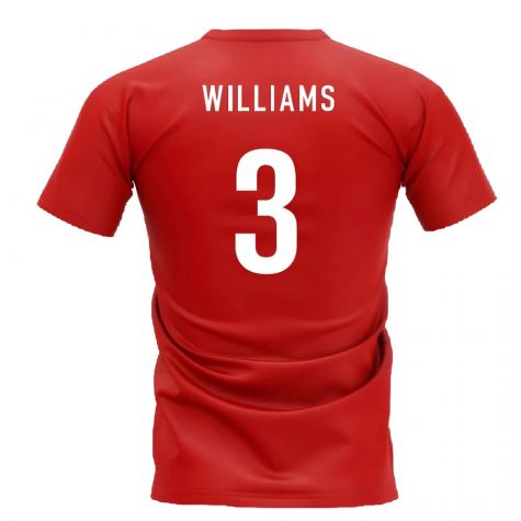 Wales Team T-Shirt - Red (WILLIAMS 3)