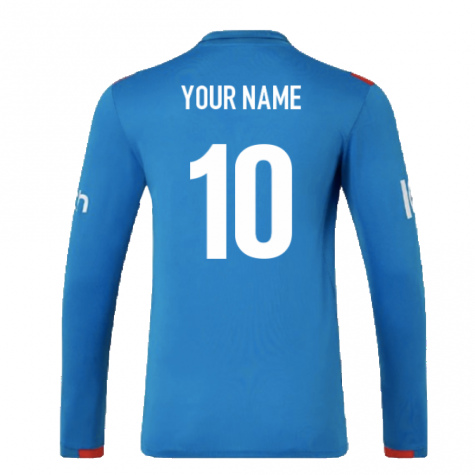 2024 England Cricket ODI Long Sleeve Shirt (Your Name)
