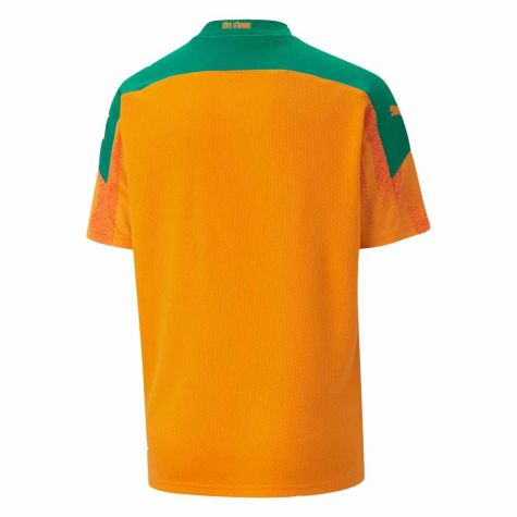 2020-2021 Ivory Coast Home Shirt (Kids) (TOURE YAYA 19)