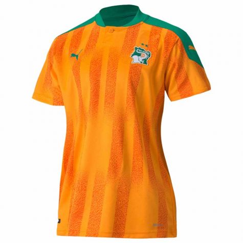 2020-2021 Ivory Coast Home Shirt (Kids) (TOURE YAYA 19)