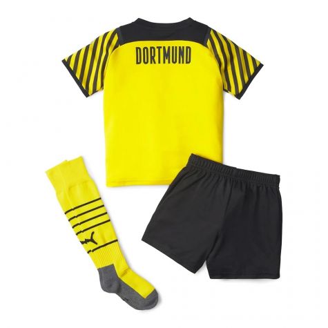2021-2022 Borussia Dortmund Home Mini Kit (AKANJI 16)