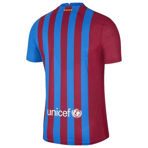 2021-2022 Barcelona Vapor Match Home Shirt (MESSI 10)