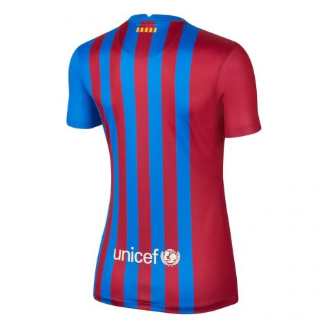 2021-2022 Barcelona Womens Home Shirt (MESSI 10)