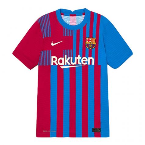 2021-2022 Barcelona Vapor Match Home Shirt (Kids) (RIVALDO 10)