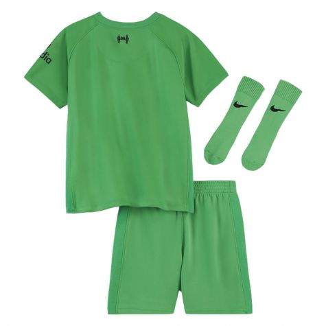 2021-2022 Liverpool Goalkeeper Baby Kit (Green) (Reina 25)