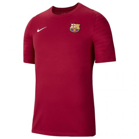 2021-2022 Barcelona Training Shirt (Noble Red) (MESSI 10)