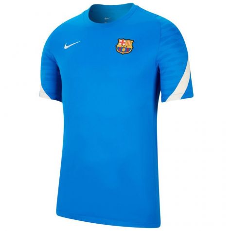 2021-2022 Barcelona Training Shirt (Blue) (ABIDAL 22)
