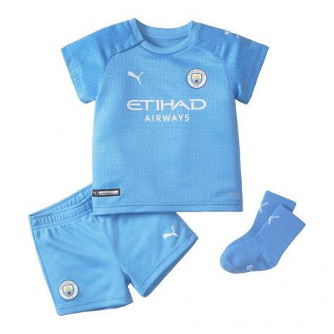 2021-2022 Man City Home Baby Kit (HAALAND 9)