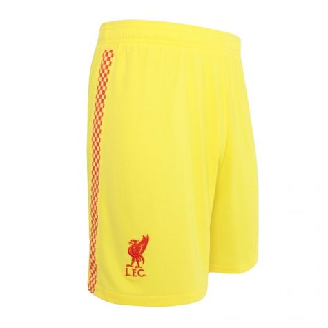 Liverpool 2021-2022 3rd Shorts (Yellow) - Kids