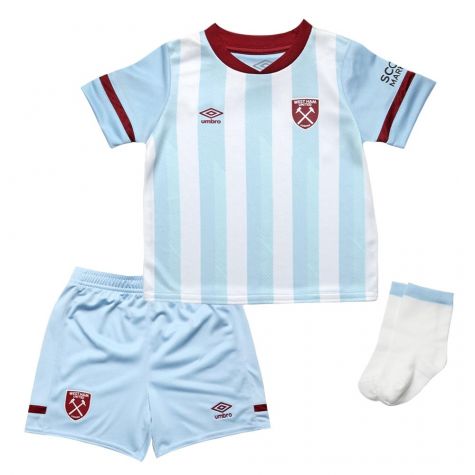 2021-2022 West Ham Away Baby Kit (MOORE 6)