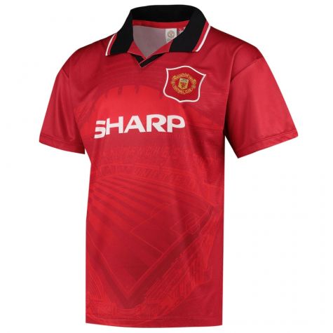 1996 Manchester United Home Football Shirt (BRUCE 4)