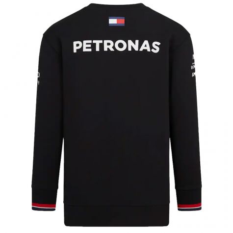 2022 Mercedes Team Crew Sweat (Black)