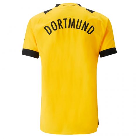 2022-2023 Borussia Dortmund Authentic Home Shirt (BELLINGHAM 22)