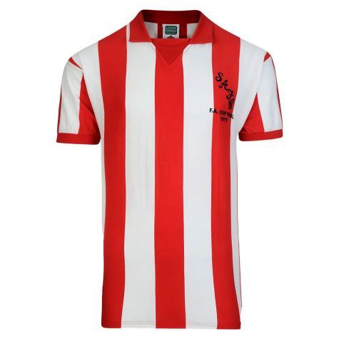 Sunderland 1973 FA Cup Final Home Shirt (Your Name)