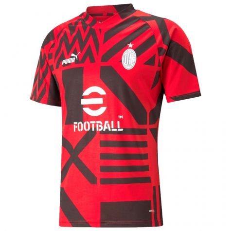 2022-2023 AC Milan Pre-Match Jersey (Red) (THEO 19)