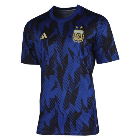 2022-2023 Argentina Pre-Match Shirt (Blue) (ACUNA 8)