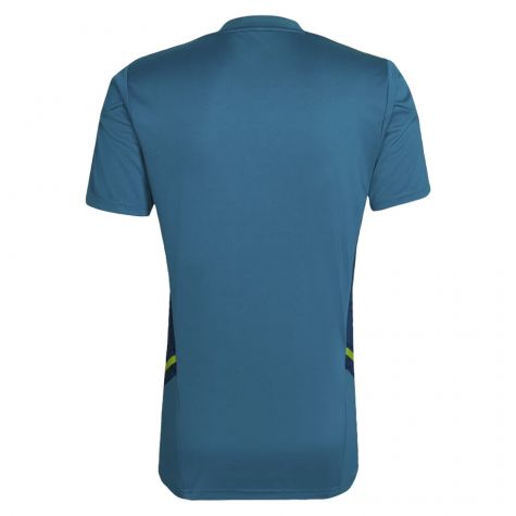 2022-2023 Juventus Training Shirt (Active Teal) (DE LIGT 4)