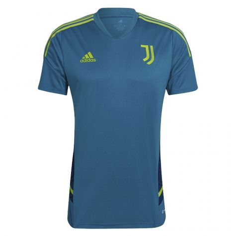 2022-2023 Juventus Training Shirt (Active Teal) (ZAKARIA 28)