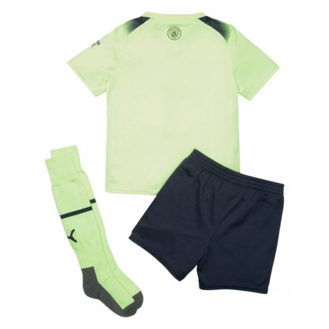2022-2023 Man City Third Mini Kit (J ALVAREZ 19)