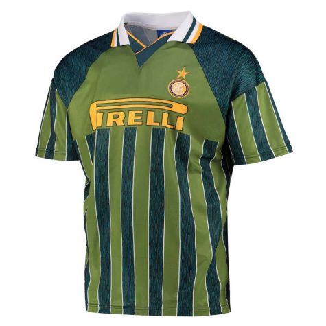 1996 Inter Milan Fourth Shirt (ADRIANO 10)