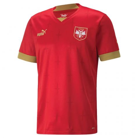 2022-2023 Serbia Home Shirt (MITROVIC 9)