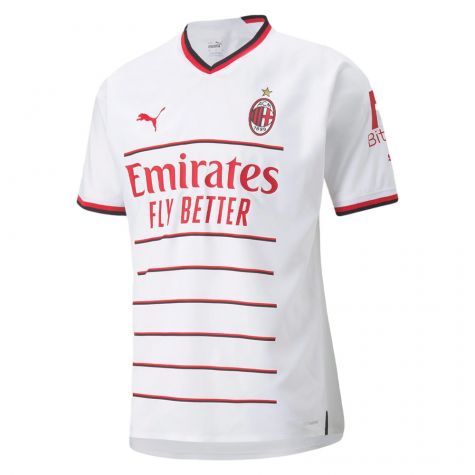2022-2023 AC Milan Authentic Away Shirt (BARESI 6)