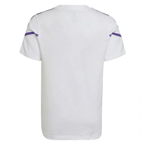 2022-2023 Real Madrid Training Shirt (White) - Kids (VINI JR 20)