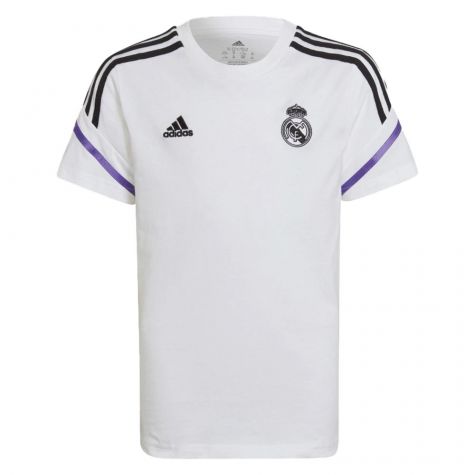 2022-2023 Real Madrid Training Shirt (White) - Kids (ZIDANE 5)