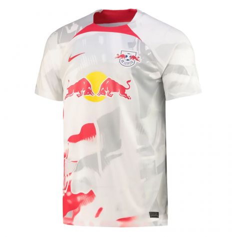 2022-2023 Red Bull Leipzig Home Shirt (White) (POULSEN 9)