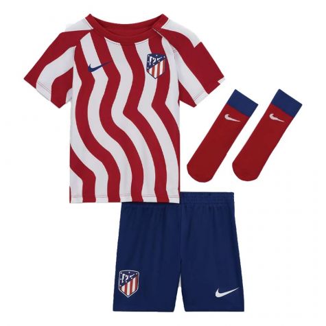 2022-2023 Atletico Madrid Home Infants Kit (Your Name)