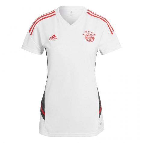 2022-2023 Bayern Munich Training Shirt (White) - Ladies (LEWANDOWSKI 9)